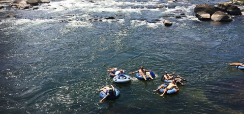Take The Longest Float Trip In South Carolina This Summer On The Saluda River