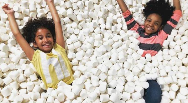 The Sweet Attraction In Minnesota Where You Can Swim In A Pool of 300,000 Marshmallows