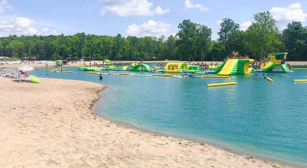 This Giant Inflatable Water Park In Ohio Proves There’s Still A Kid In All Of Us