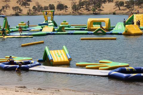 This Giant Inflatable Water Park In Northern California Proves There’s Still A Kid In All Of Us