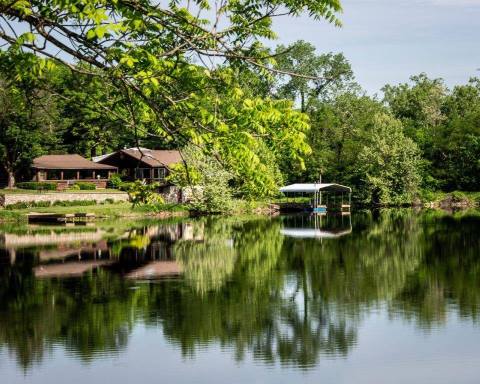 Get Away From It All At This Secluded Lakeside Campground In Missouri