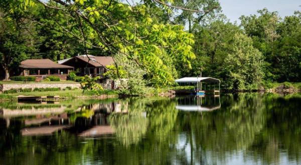Get Away From It All At This Secluded Lakeside Campground In Missouri