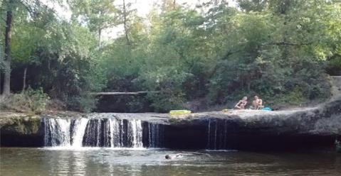 You’ll Want To Spend All Day At This Waterfall-Fed Pool In Mississippi
