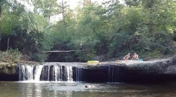You’ll Want To Spend All Day At This Waterfall-Fed Pool In Mississippi
