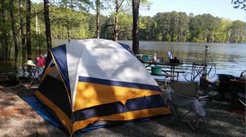 This North Carolina Campground Transforms Into A Small Town During The Summer Months