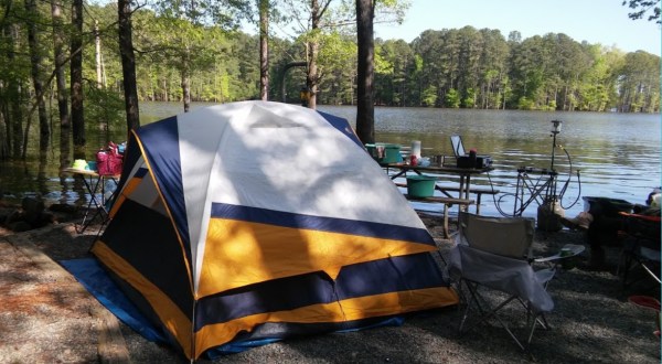 This North Carolina Campground Transforms Into A Small Town During The Summer Months