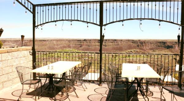 You Can Dine On The Rim Of A Canyon When You Visit This Extraordinary Restaurant In Idaho