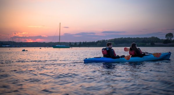 Take A Full Moon Kayak Tour To See Rhode Island In A Whole Different Light
