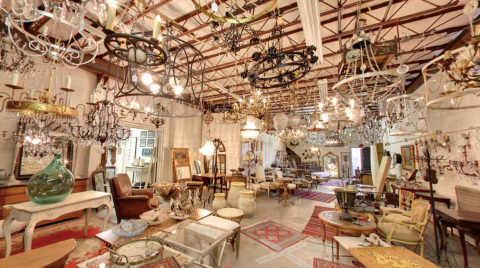 You'll Find All Sorts Of Treasures At This Massive 20,000 Square Foot Antique Shop In New Orleans