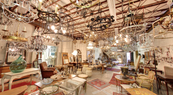 You’ll Find All Sorts Of Treasures At This Massive 20,000 Square Foot Antique Shop In New Orleans