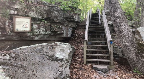 Hike To An Abandoned Village At Shawnee National Forest In Illinois