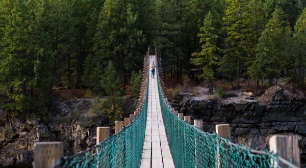 7 Out-Of-This World Hikes In Montana That Lead To Fairytale Foot Bridges