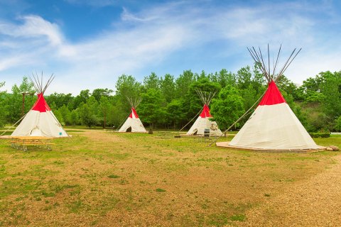 Spend The Night Under A Teepee At This Unique Connecticut Campground