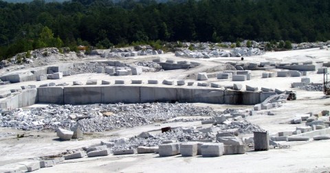 This Gigantic North Carolina Quarry Tour Belongs At The Top Of Your Bucket List