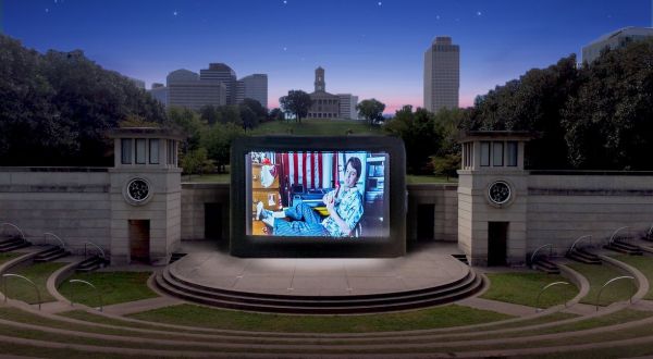 Watch A Movie Under The Stars At This Unique Outdoor Movie Theater In Nashville
