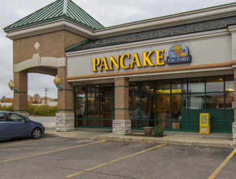 Michigan's Pancake Factory Will Take Your Taste Buds On A Sticky-Sweet Adventure