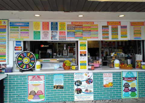 This Boardwalk Ice Cream Stand In Delaware Serves More Than 100 Flavors