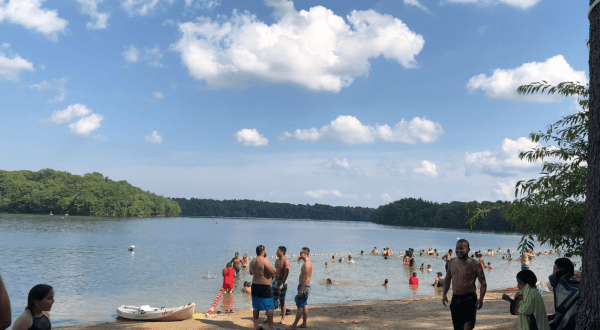 This One Beautiful Massachusetts Lake Has A Beach That Rivals The Coast