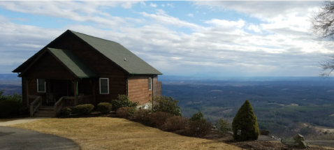 This Beautiful Cabin Getaway Is Located On The Side Of A Virginia Mountain And The Views Will Amaze You