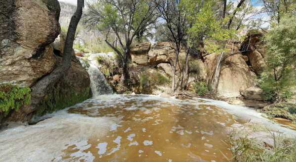 This Nevada Pool And Waterfall Will Be Your New Favorite Paradise