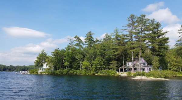 Get Away From It All At This Crystal Clear Lake In New Hampshire