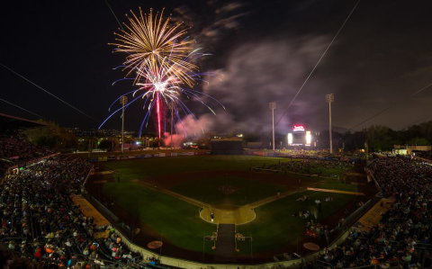 Enjoy Fireworks All Summer Long At This Family Friendly Ballpark In Utah