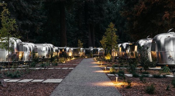 Visit Northern California’s Airstream Campground For A Super Unique Getaway