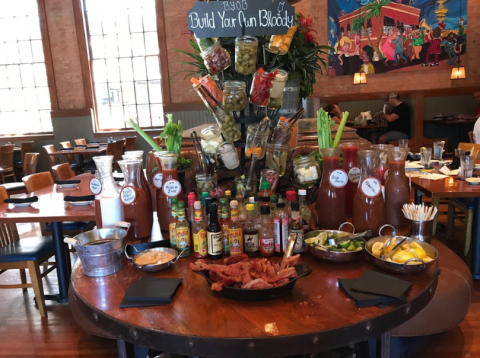 You Can Build Your Own Cocktail At This Epic Bloody Mary Buffet In Texas