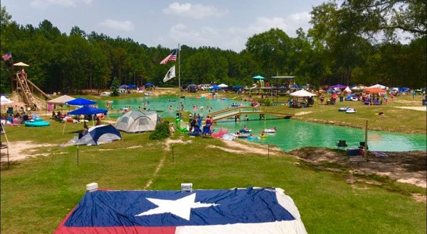 Camp Out At This Hidden Texas Waterpark For An Unforgettable Summertime Adventure