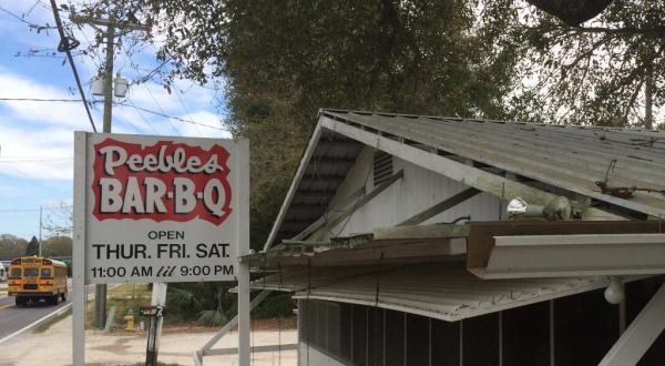 An Award-Winning BBQ Shack In Florida, Peebles Has Been Serving Serious Eats Since 1947