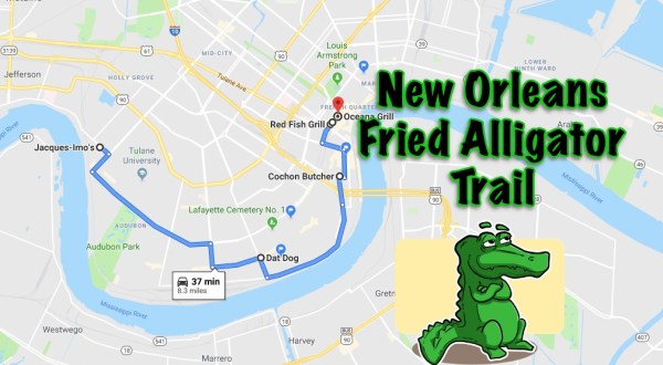 Here’s The Mouthwatering Fried Alligator Trail In New Orleans That You Didn’t Know You Needed