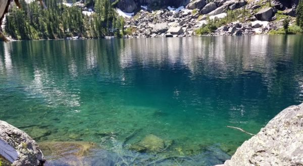 This Exhilarating Hike Takes You To The Most Crystal Blue Lake In Montana