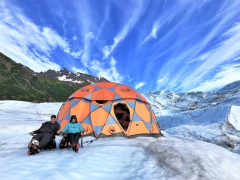 Everyone Should Experience This Incredible Camping Trip On An Alaskan Glacier