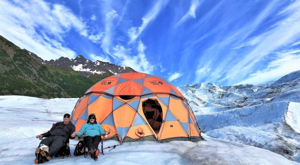 Everyone Should Experience This Incredible Camping Trip On An Alaskan Glacier