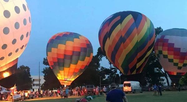 This Hot Air Balloon Glow And Festival In Oklahoma Will Light Up Your Summer
