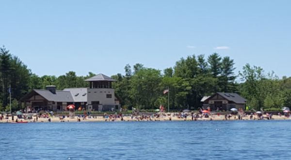 This One Beautiful Rhode Island Lake Has A Beach That Rivals The Coast