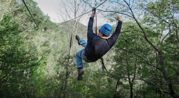 West Virginia’s Newest Aerial Adventure Park Just Opened And It’s Insanely Fun