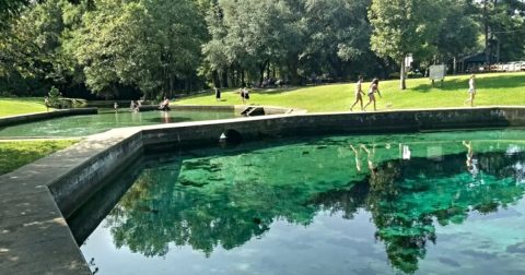 Most People Don't Know These Two Spring Fed Swimming Holes In Alabama Even Exist