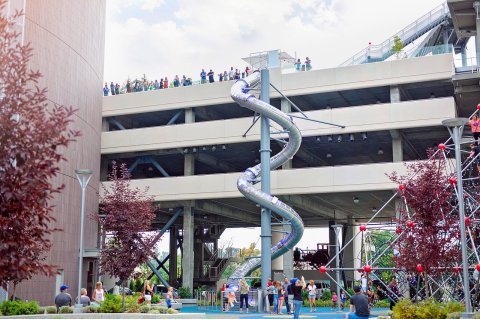 There's A 5-Story Slide At Idaho's Most Eccentric Outdoor Playground And It's Insanely Fun