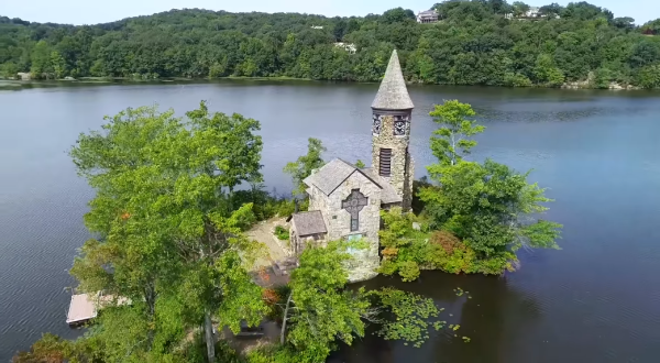 The Tiny Chapel Situated On An Island In New Jersey Is Sure To Captivate You