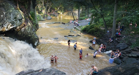 Maryland's Most Refreshing Hike Will Lead You Straight To A Beautiful Swimming Hole