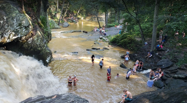 Maryland’s Most Refreshing Hike Will Lead You Straight To A Beautiful Swimming Hole