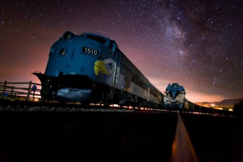 This Magical Moonlight Train Ride Takes You Through A Remote Arizona Canyon