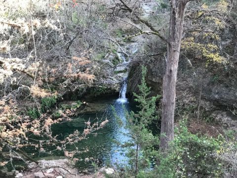 There’s A Secret Waterfall Hiding In This Popular Texas State Park