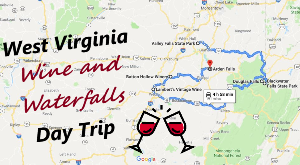 Take A Day Trip To The Best Wine And Waterfalls In West Virginia