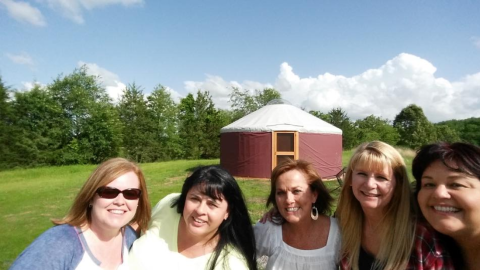 The Lovely Arkansas Winery Where You Can Sleep In A Yurt