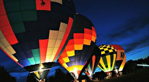 This Magical Hot Air Balloon Glow Near Pittsburgh Will Light Up Your Summer