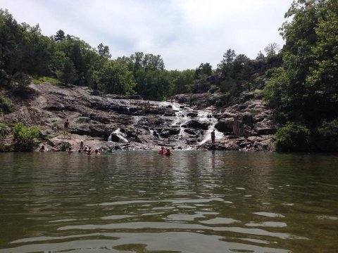 You’ll Want To Spend All Day At This Waterfall-Fed Pool In Missouri