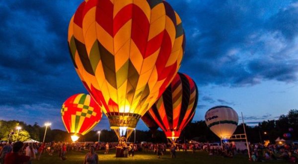 This Magical Hot Air Balloon Glow In Connecticut Will Light Up Your Summer