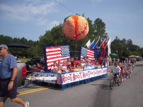 This Massive Peach Festival In South Carolina Will Make Your Summer Sweeter Than Ever